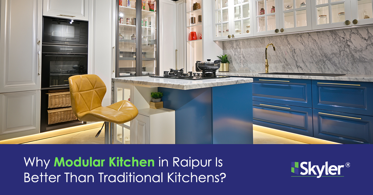 Read more about the article Why Modular Kitchen in Raipur Is Better Than Traditional Kitchens