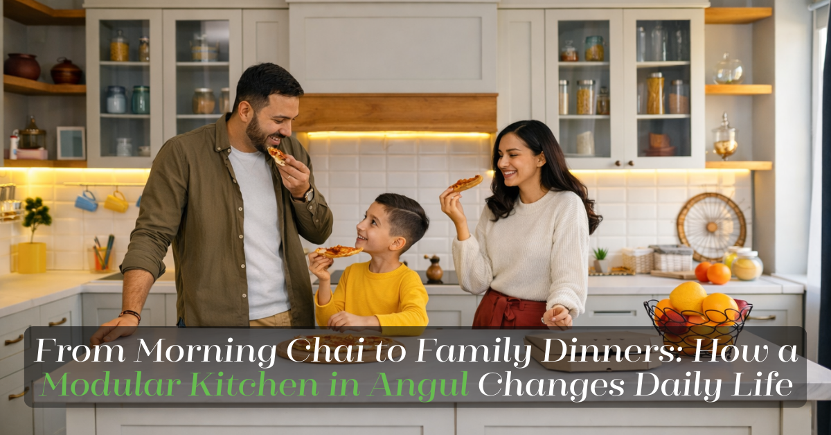 Read more about the article From Morning Chai to Family Dinners: How a Modular Kitchen in Angul Changes Daily Life