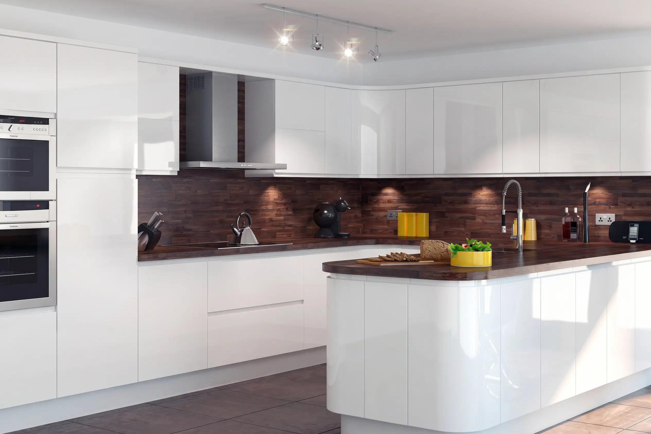 Skyler Luxury Acrylic Kitchen