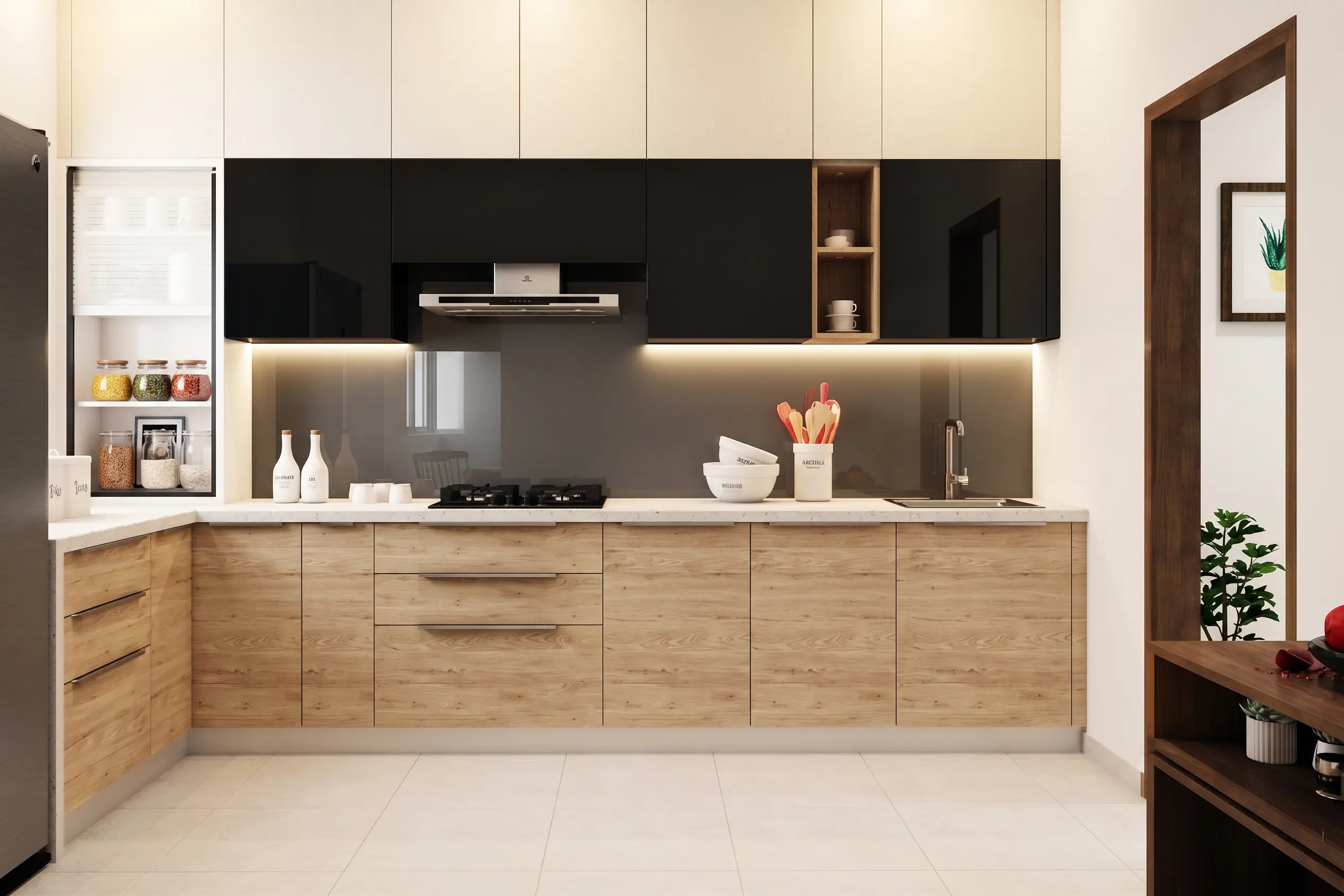 Skyler Luxury UV Board Kitchen